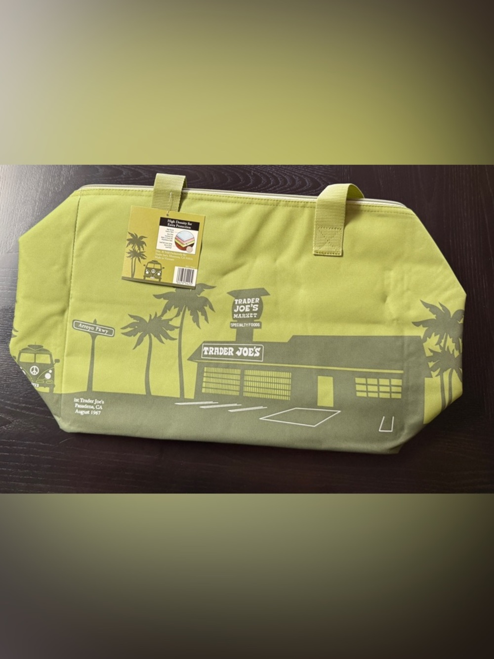 NEW Trader Joe’s Large Green Reusable Insulated Bag - Limited Edition